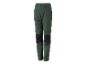 Pantalon Crivit enfant, vert foncé avec détails noirs.