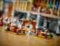 Minifigurines Lego Harry Potter dans un décor d'école de magie