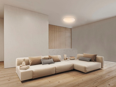 LIVARNO home Plafonnier LED, effet ciel étoilé, Ø 76 cm