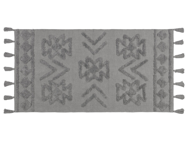 Aller en mode plein écran : LIVARNO home Tapis en coton style bohème, 80 x 150 cm - Image 1