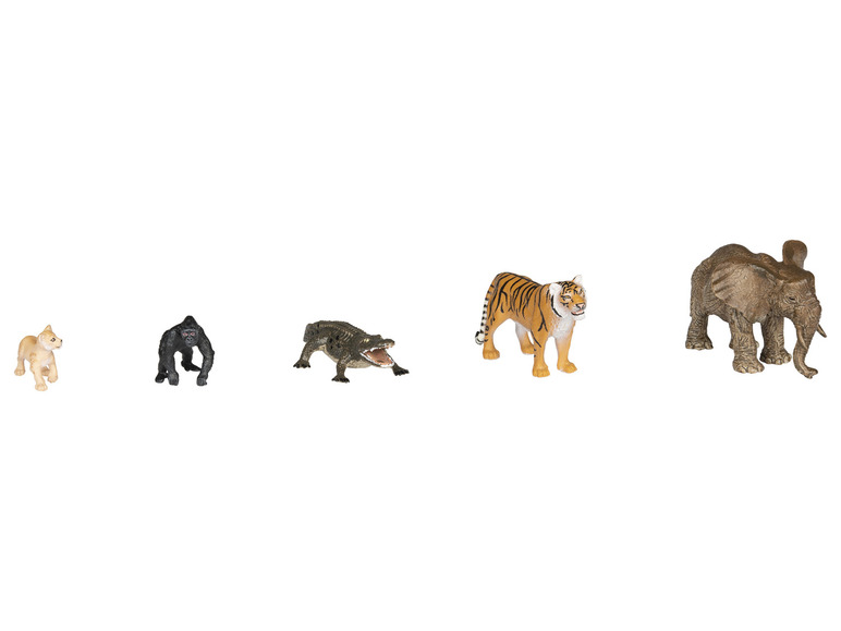 Aller en mode plein écran : Playtive Figurines animaux 5 pièces - Image 2