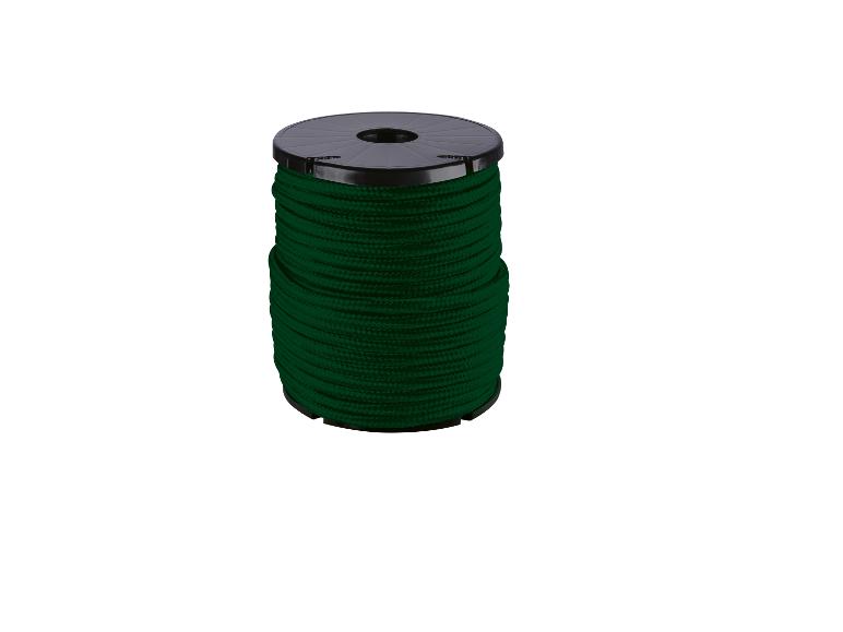 Bobine de corde vert foncé