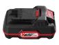Une batterie noire Parkside X20V Team pour outils.