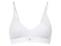 Soutien-gorge de sport blanc Love Cotton avec bande large