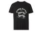 T-shirt noir avec l'impression 'Power Pacific'.