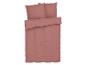 Draps rose terre.