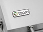 Un barbecue Tepro en acier inoxydable.