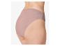 Culotte femme couleur chair, en tissu doux, vue de dos.