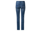 Jeans skinny bleu pour femme.