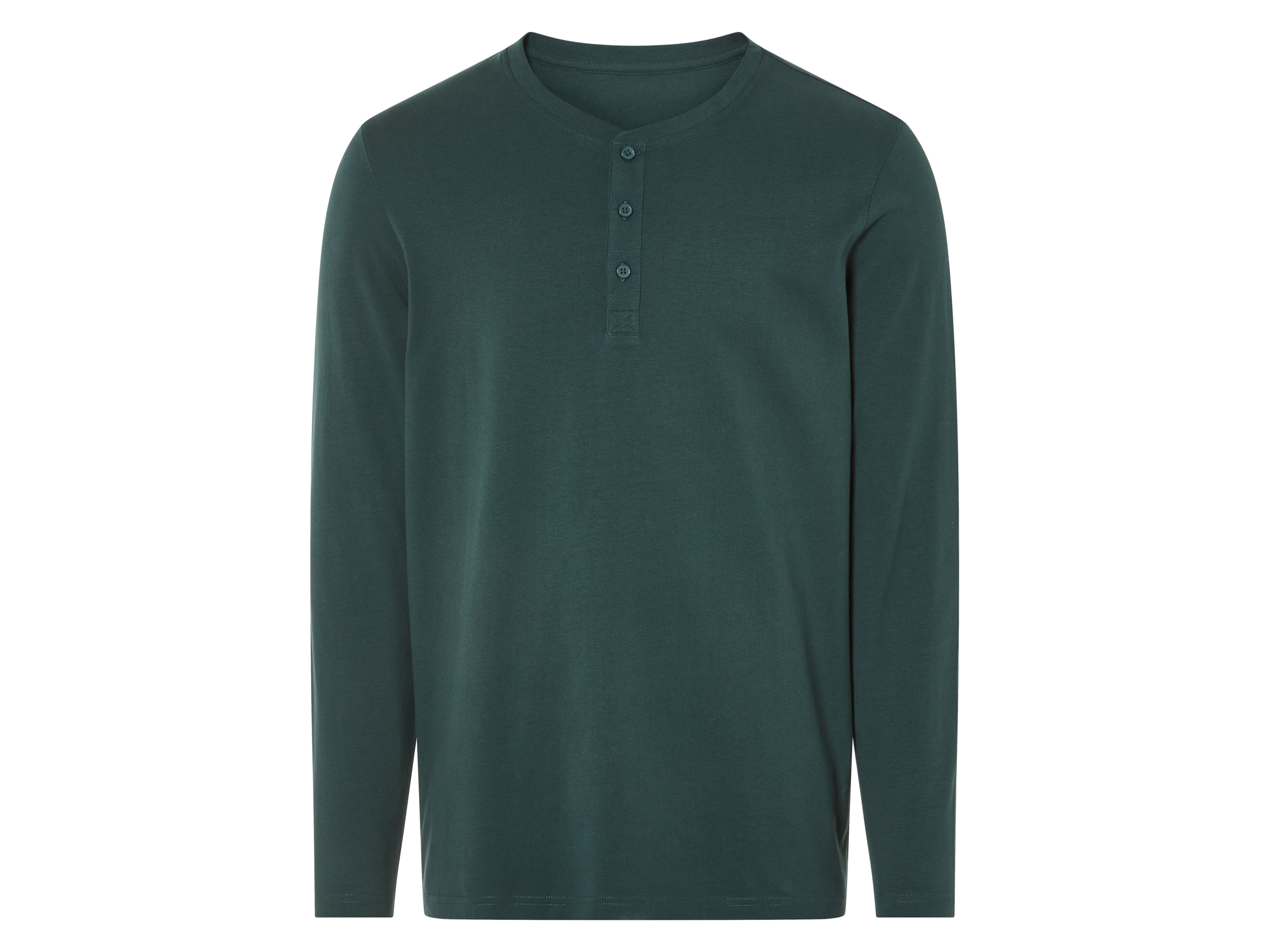 LIVERGY® T-shirt manches longues homme (S, vert)