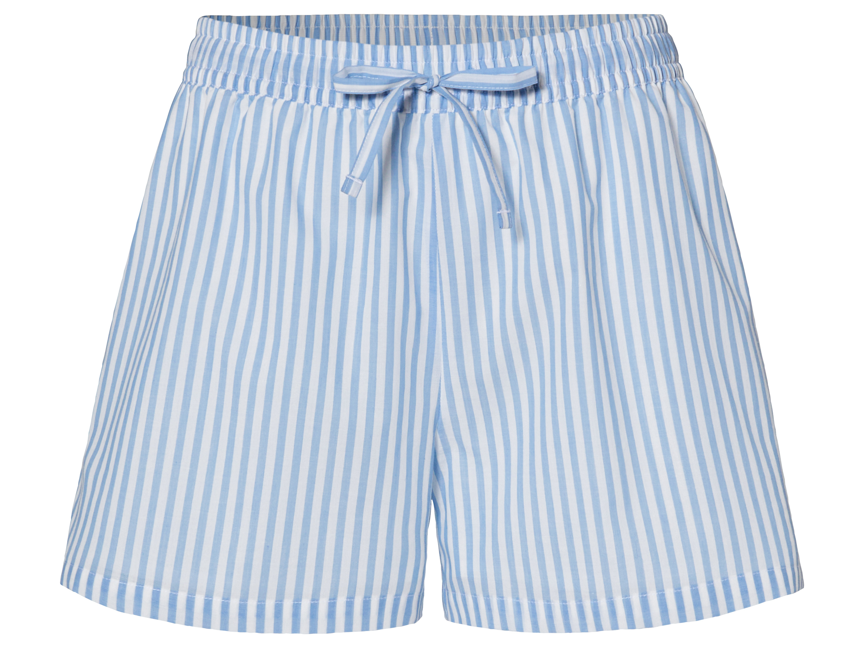 esmara® Short femme (bleu/blanc rayé, 46)