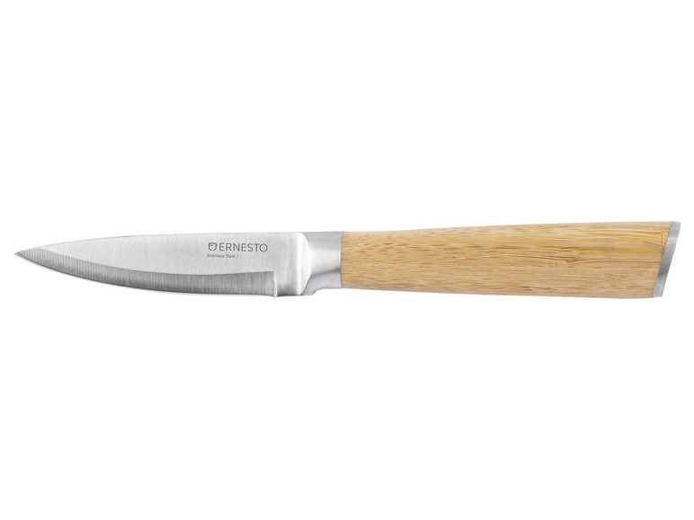 Aller en mode plein écran : ERNESTO® Couteau avec manche en bambou ou acier inoxydable - Image 6