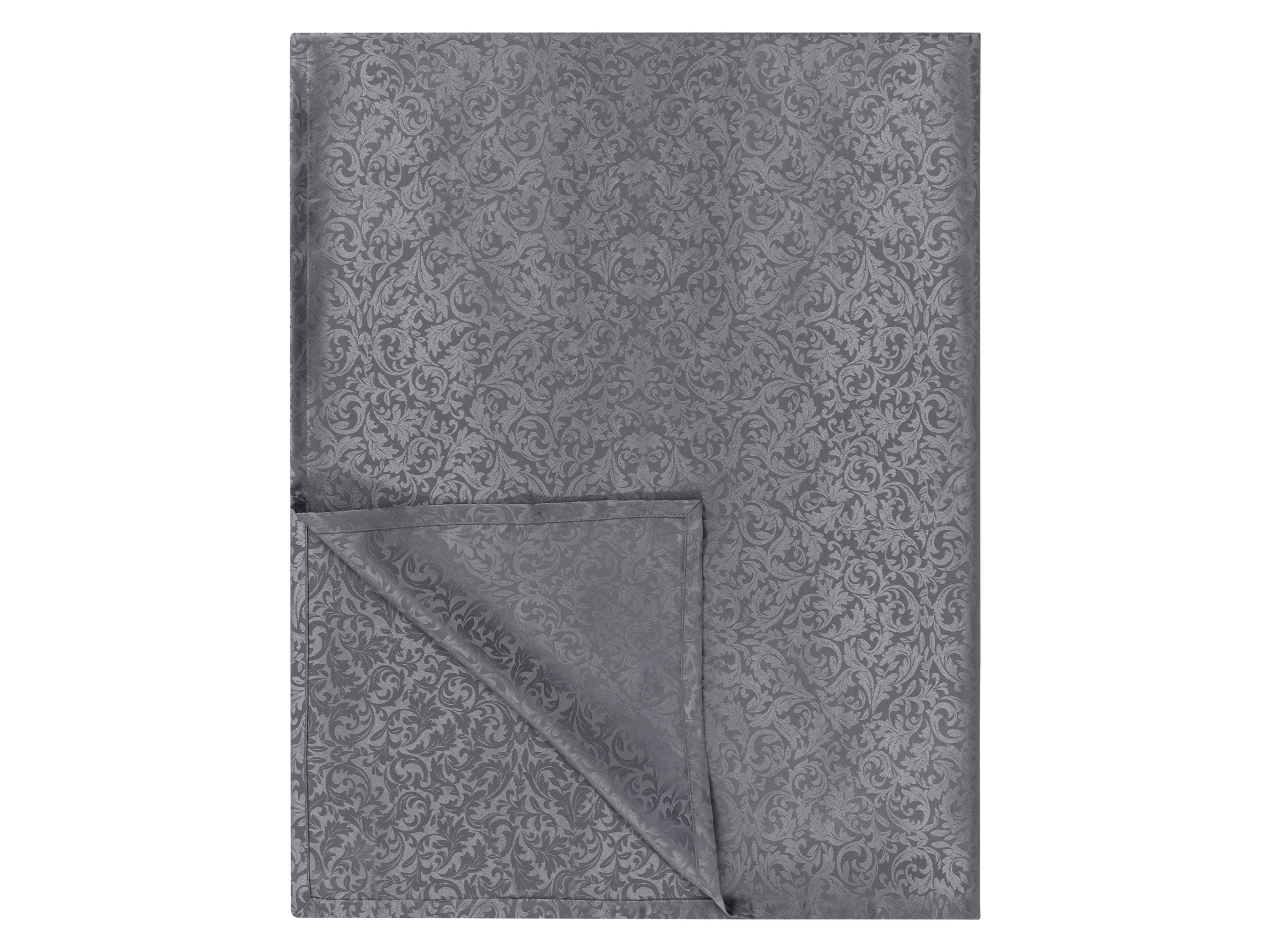 LIVARNO home Ensemble nappe et chemin de table (nappe (130 x 170 cm), gris)