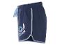 Shorts en coton bleu marine avec Stitch de Disney.