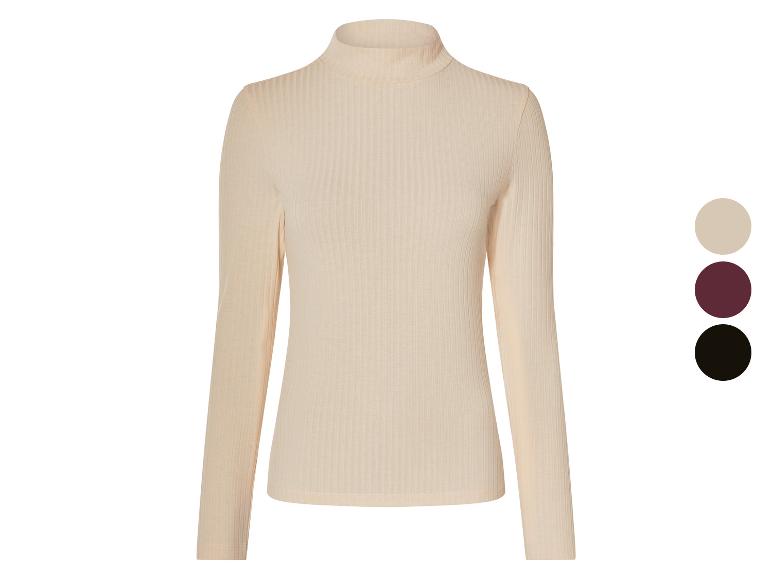 Pull en maille côtelé femme