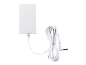 Adaptateur secteur blanc avec câble