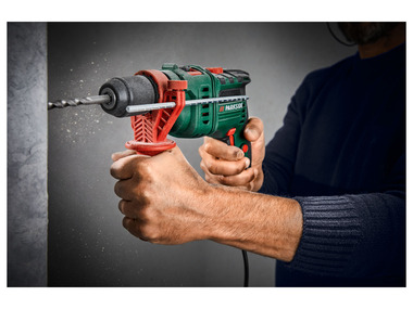PARKSIDE® Perceuse à percussion PSBM 750 B3, avec poignée supplémentaire rotative à 360°