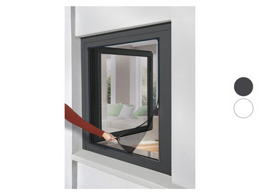 LIVARNO home Moustiquaire magnétique de fenêtre, 110 x 130 cm