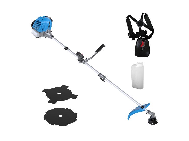 Kit débroussailleuse GPS 31.1 avec harnais, bidon de carburant et lames