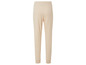 Pantalon de jogging beige pour femme.