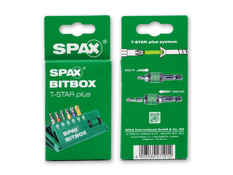 Emballage vert avec un jeu d'embouts T-STAR plus, avec instructions d'utilisation et code-barres.