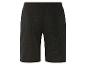 Pantalon de survêtement noir avec cordon de serrage.