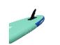 Planche de SUP avec aileron, turquoise et bleue, dimensions 315 x 84 x 15 cm.