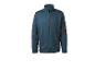 Veste zippée bleue pour homme avec empiècements foncés