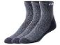 Trois paires de chaussettes grises de la marque Falke.