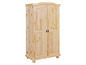 Une armoire en bois à deux portes.