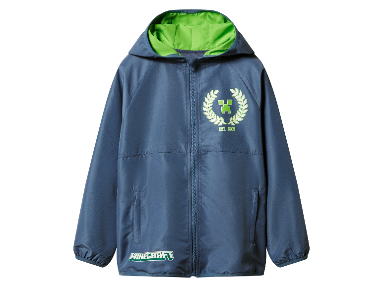Veste Minecraft à capuche pour enfant.