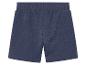 Shorts en jersey bleu marine pour enfant.