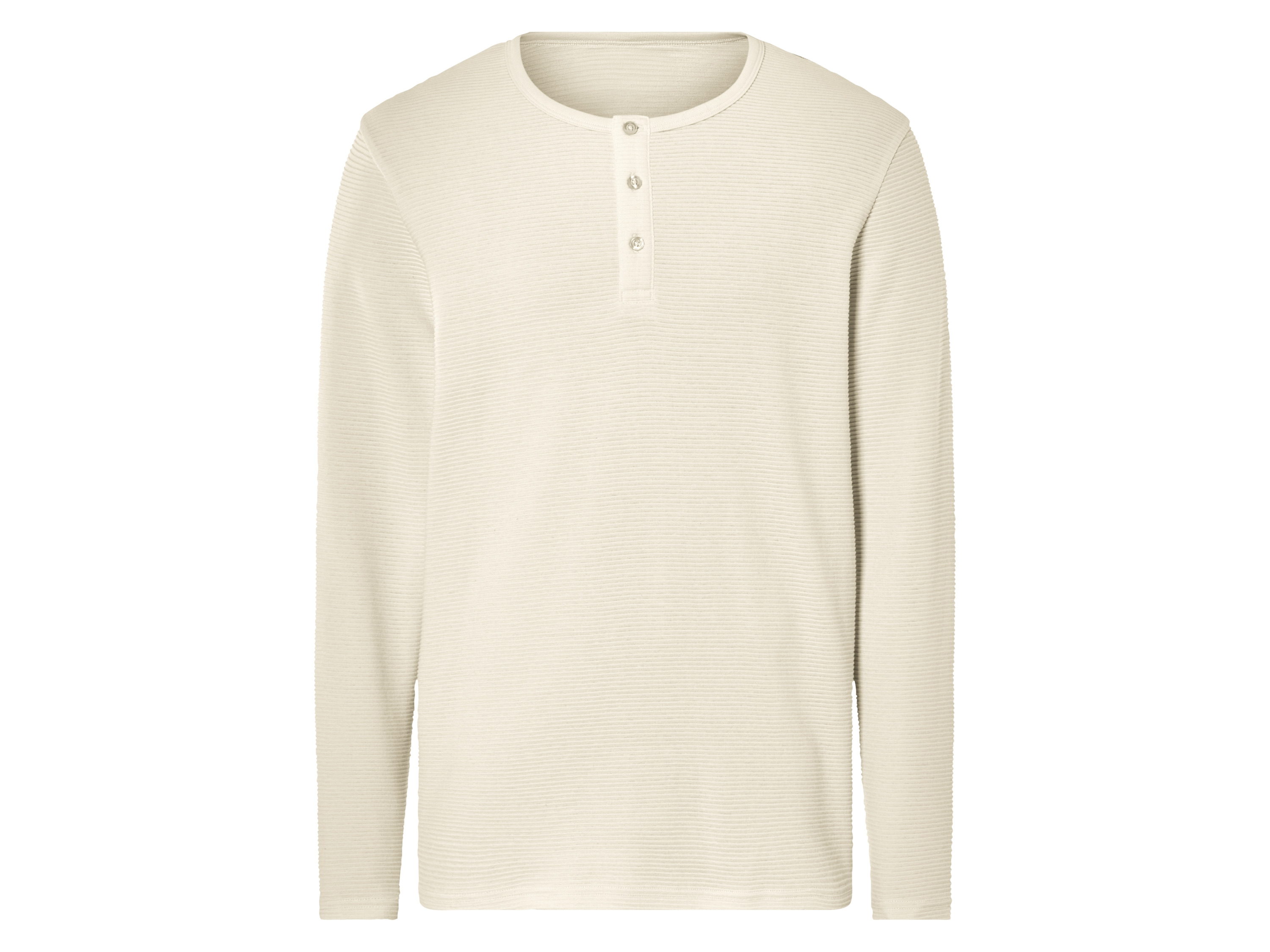 LIVERGY® T-shirt manches longues homme (blanc, M)