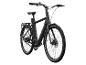 Un vélo électrique noir avec un pneu Schwalbe.
