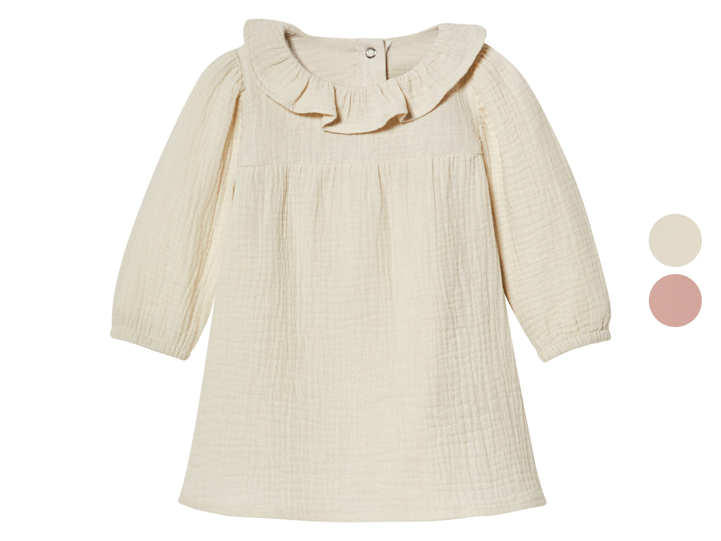 lupilu® Robe en mousseline bébé