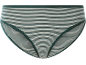 Culotte pour femme à rayures vertes et blanches