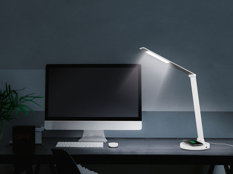 Aller en mode plein écran : LIVARNO home Lampe de bureau LED avec surface de charge, 6,2 W - Image 7