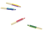 Crayons Crelando 3 en 1 : couleurs multiples.