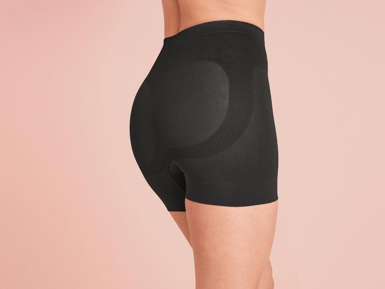 Shorts de maintien noirs taille haute.