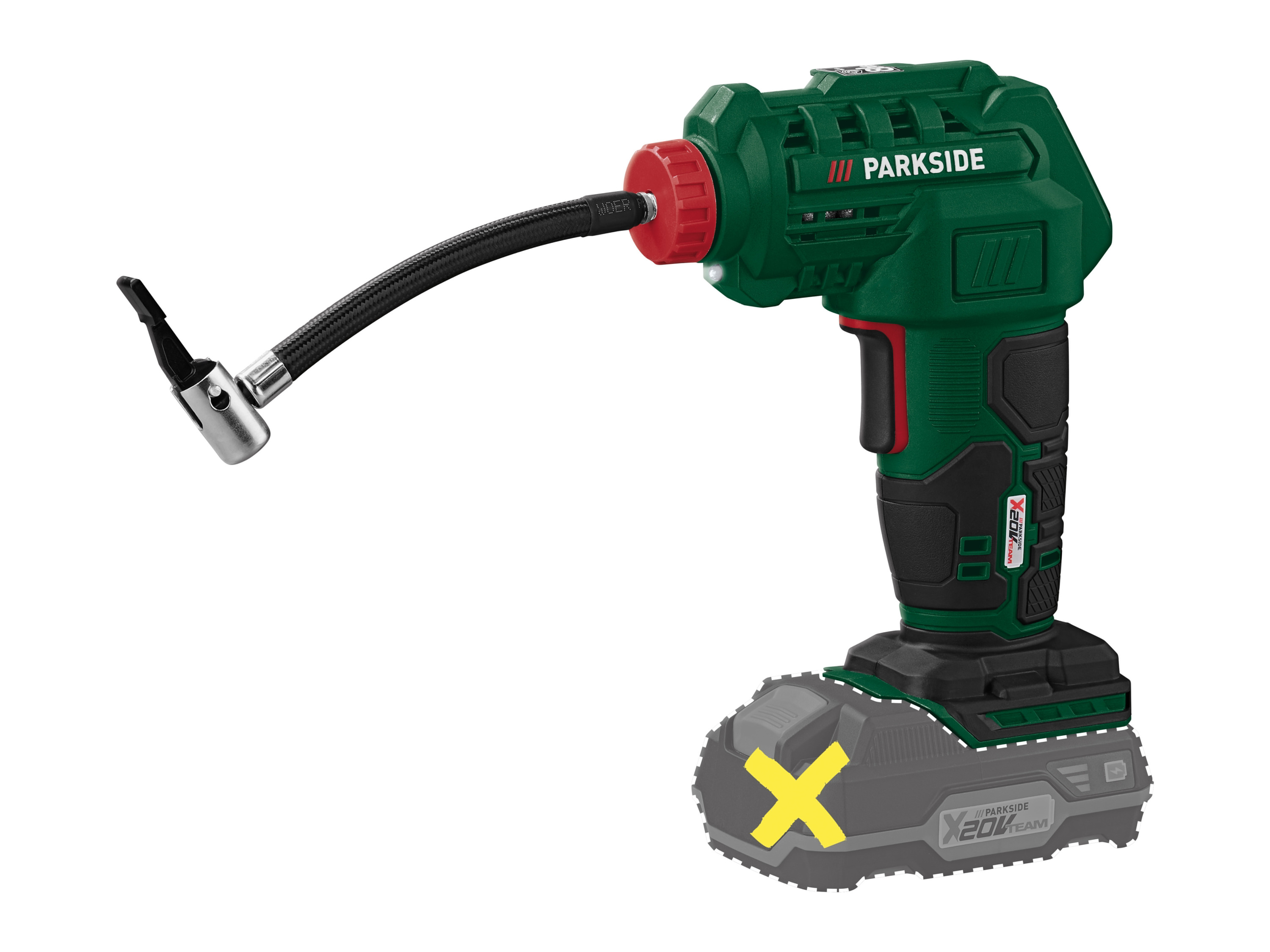 PARKSIDE® Pompe à air PALP 20-Li B2 ou compresseur PAK 20-Li B2 sans fil, 20 V (compresseur)