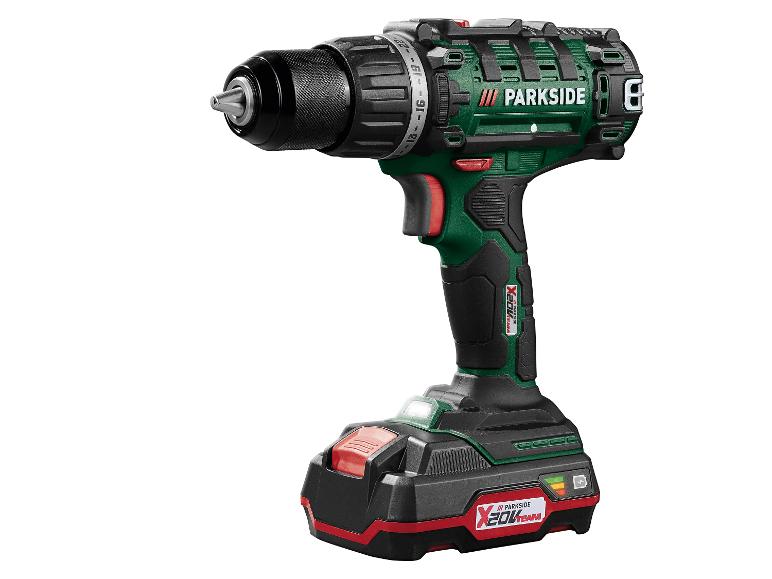 PARKSIDE Perceuse-visseuse sans fil PABS 20-Li I9, 20 V