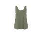 Débardeur vert uni pour femme