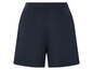 Short bleu foncé pour femme.