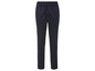 Pantalon bleu marine avec ceinture élastique.