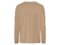 Un t-shirt beige à manches longues, vue arrière.