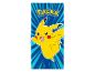 Serviette de bain Pokémon avec Pikachu.