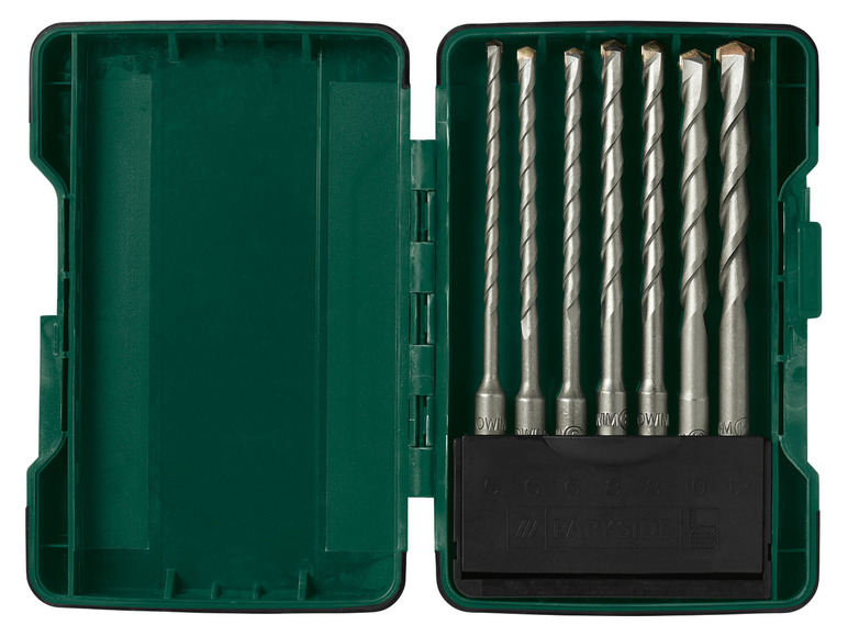Aller en mode plein écran : PARKSIDE® Set de forets à marteau SDS "PBS 7 A2" / Set de burins courts SDS "PRMS 4 A1" - Image 3