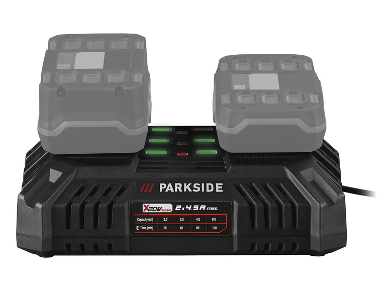 Aller en mode plein écran : PARKSIDE® Chargeur de batterie double PDSLG 20 B1, 2 x 4,5 A, 20 V - Image 5