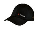 Une casquette de baseball noire avec le logo Parkside.