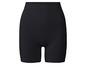 Shorts de shapewear noirs sans couture pour femmes.